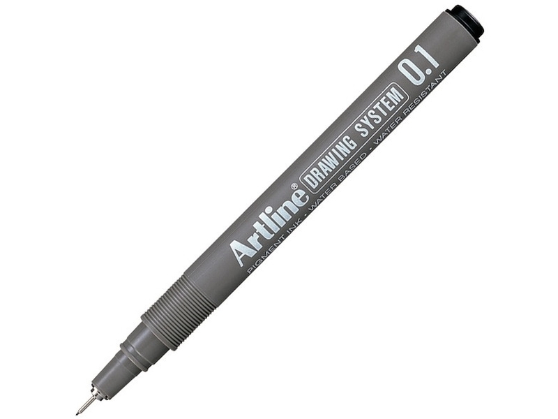 ARTLINE ÇİZİM KALEMİ DRAWING SYSTEM 231 0.1 SİYAH A-EK-231 BLACK