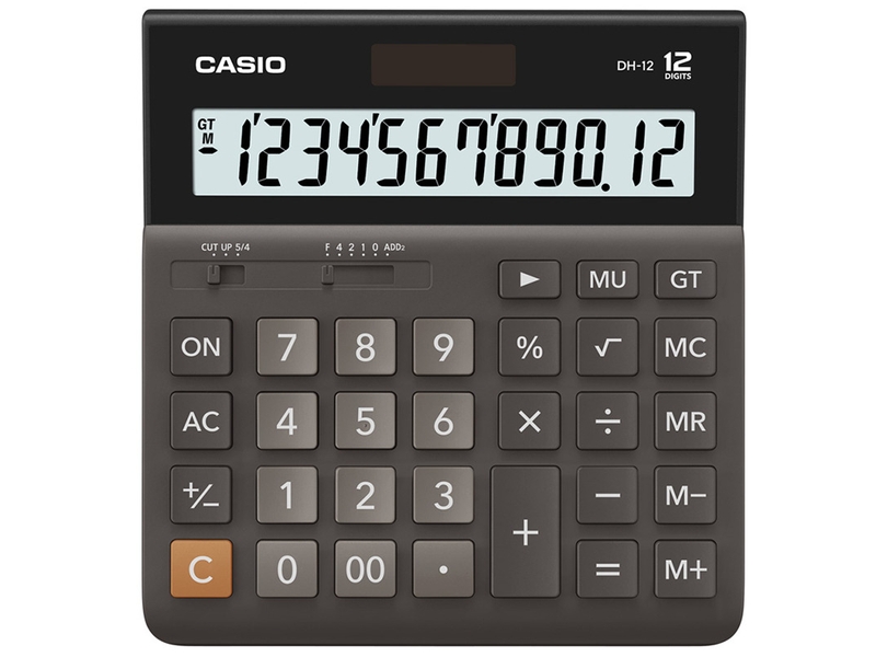 CASIO HESAP MAKİNESİ MASAÜSTÜ DH-12 12 HANE