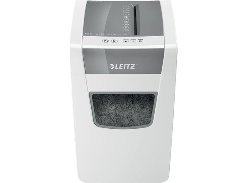 LEITZ EVRAK İMHA MAKİNESİ IQ HOME OFFICE SLIM P4 8001 10 YAPRAK KAPASİTELİ