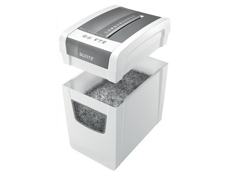 LEITZ EVRAK İMHA MAKİNESİ IQ HOME OFFICE SLIM P4 8001 10 YAPRAK KAPASİTELİ