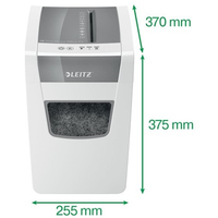 LEITZ EVRAK İMHA MAKİNESİ IQ HOME OFFICE SLIM P4 8001 10 YAPRAK KAPASİTELİ