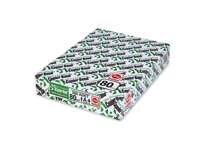 Copier Bond A4 Fotokopi Kağıdı 80Gr 500Lü