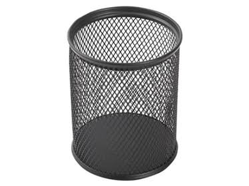 Kraf 475G Metal Perfore Kalemlik Siyah 