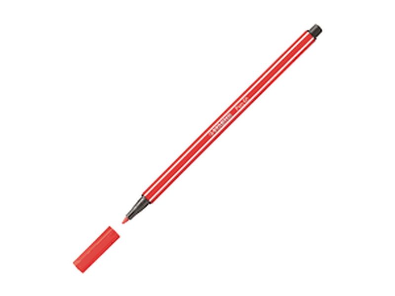 Stabilo 68 Pen Keçe Uçlu Kalem 50 Koyu Kırmızı
