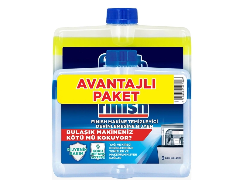 Finish Bulaşık Makinesi Temizleyici 25Grx2 Adet
