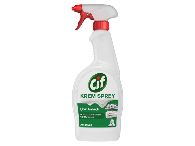 Cif Krem Sprey Amonyaklı Çok Amaçlı 750Ml