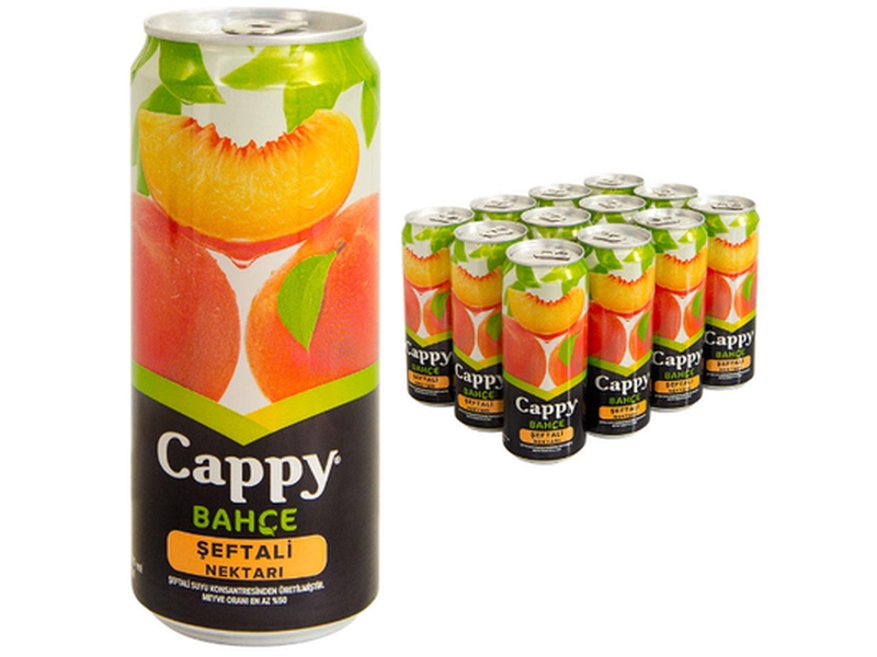 Cappy Şeftali Meyve Suyu 330Ml 12Li Koli