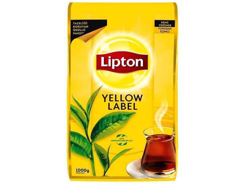 Lipton Yellow Label Dökme Çayı 1000 Gr