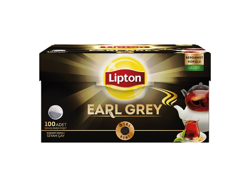 Lipton Earl Grey Demlik Poşet Çay 100'Lü