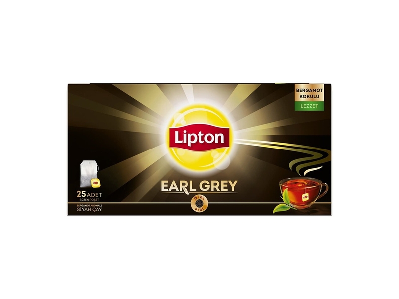 Lipton Earl Grey Bardak Poşet Çay 25'Li