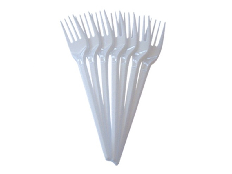 PLASTİK ÇKB ŞEFFAF LÜKS ÇATAL (100 ADET X 40 PAKET) 2,5gr DİAMOND