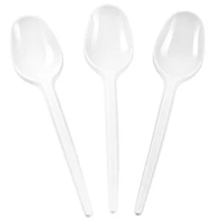 PLASTİK ÇKB ŞEFFAF LÜKS KAŞIK (100 ADET X 40 PAKET) 2,6gr DİAMOND