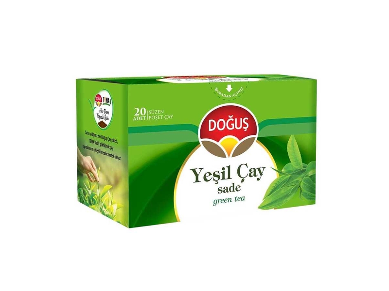 Doğuş Yeşilçay Bitki Çayı 20 Adet