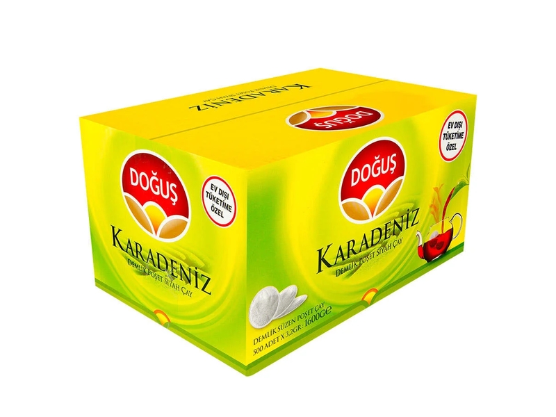 Doğuş Karadeniz Demlik Poşet Çay 3,2gr x 500 Adet