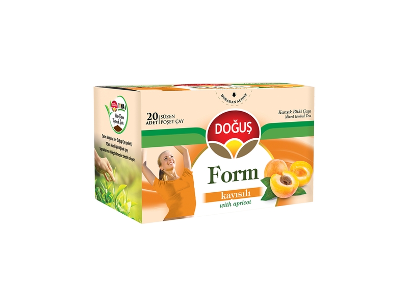 Doğuş Form Kayısılı Bitki Çayı 20 Adet