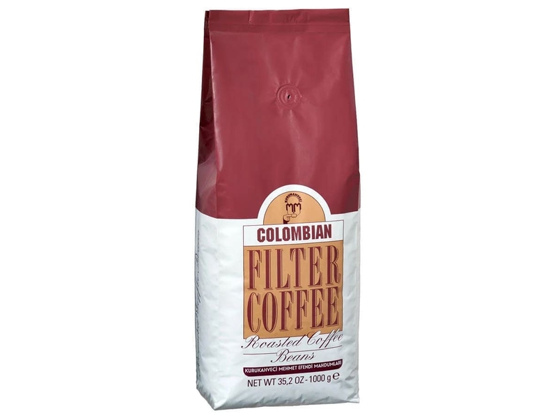Mehmet Efendi Colombian Çekirdek Kahve 1000 Gr