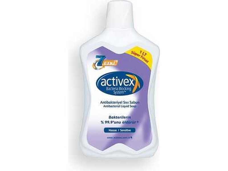 Activex Sıvı Sabun Antibakteriyel 1 Lt