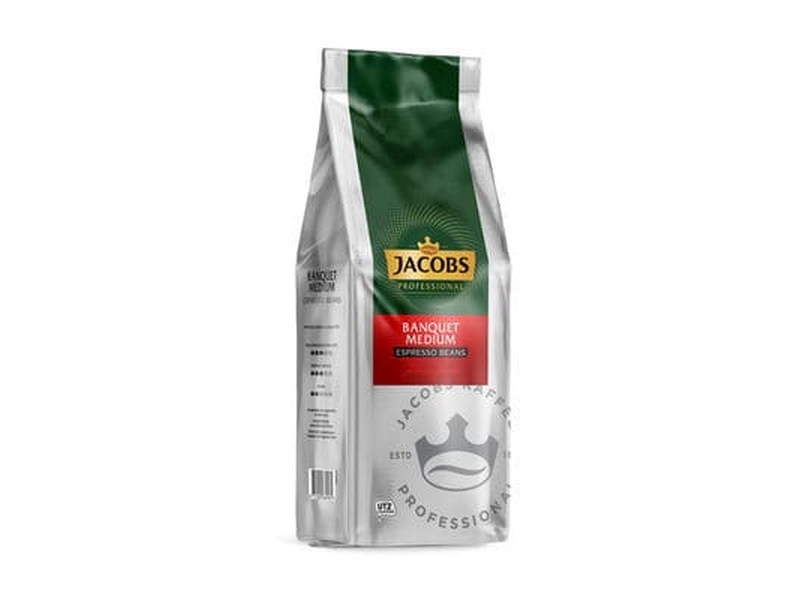 Jacobs Banquet Medium Espresso Beans Çek Kahve 1Kg
