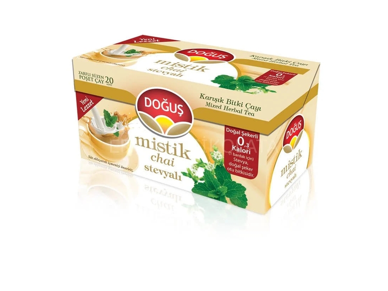 Doğuş Mistik Chai Stevyali Bitki Çayı 20 Adet