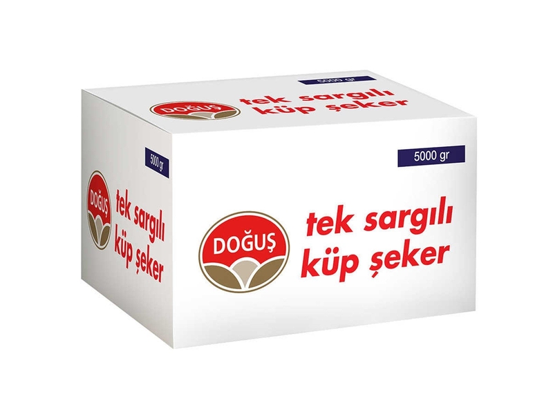 DOĞUŞ TEK SARGILI SEKER 5000 gr. 1800 x 2. 7 gr.