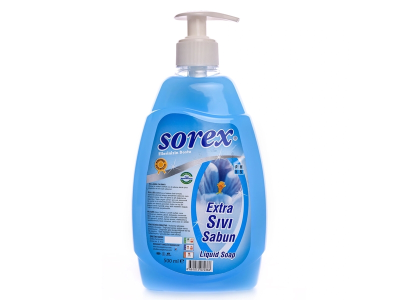 Sorex Sıvı Sabun Pompalı 500 gr