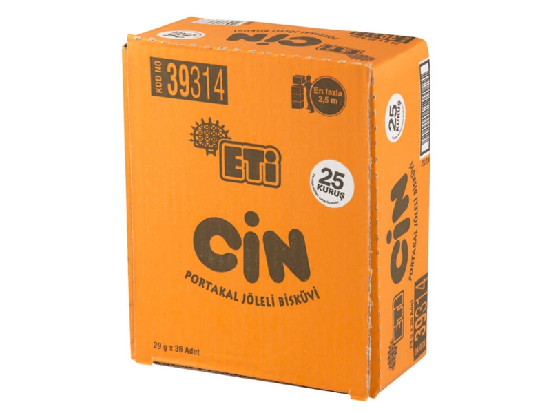 Eti Cin Portakallı 25gr 36lı