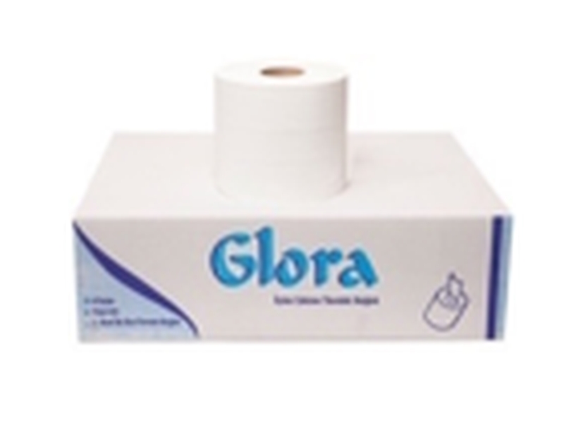 Glora İçten Çekmeli  Tuvalet Kağıdı  13.5cm 4Kg 130 mt 6 LI