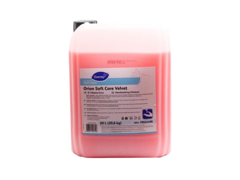 Diversey Orion Soft Care Velvet Pembe El Sabunu 5 Lt