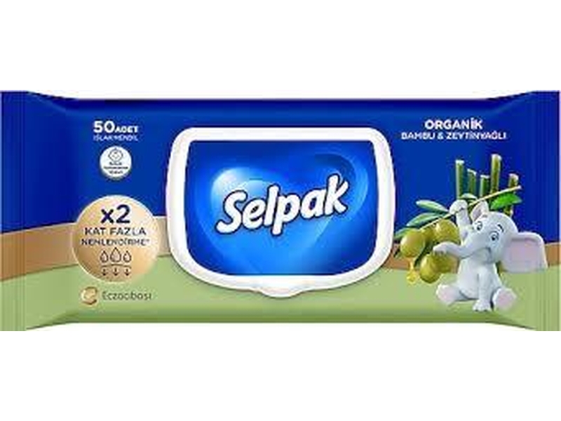 SELPAK ISLAK HAVLU 50 Lİ *24