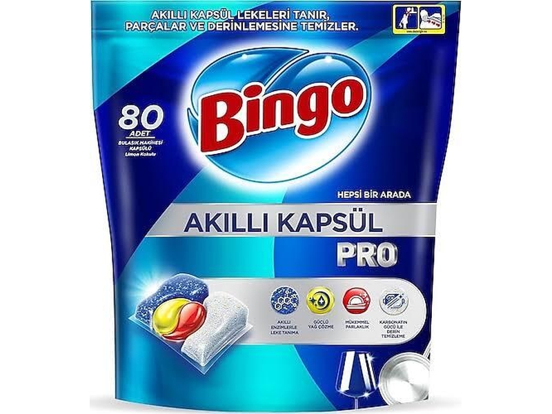 BINGO BULASIK KAPSUL KAPSULU PRO 80'LI * (KL - 5 PK)