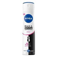 NIVEA DEO 150ML BAYAN B&W CLEAR (851) * 6 AD (PLT-400)