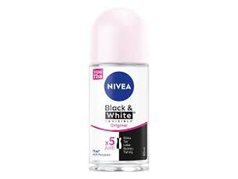 NIVEA ROLL-ON WOMEN B&W CLEAR*6 (600)