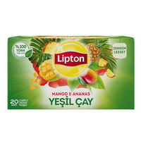 LİPTON BİTKİ ÇAYI MANGO ANANASLI TROPİCAL YEŞİL ÇAY 69765877