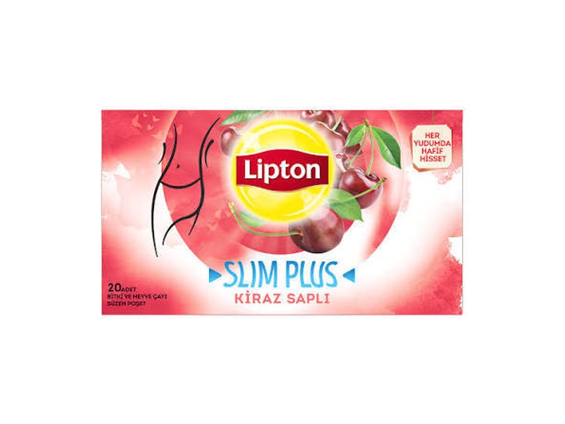LİPTON BİTKİ ÇAYI SLİM PLUS KİRAZ SAPLI 20 Lİ 68504836 - 69765810