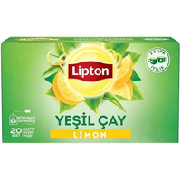 LİPTON BİTKİ ÇAYI YEŞİL ÇAY LİMONLU 20 Lİ 20032425-69765883