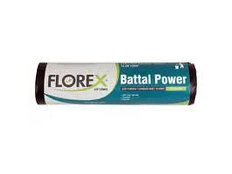 FLOREX 551 BATTAL POWER 100 MİCRON 630 GR 10 LU RULO 6,3 KG SİYAH