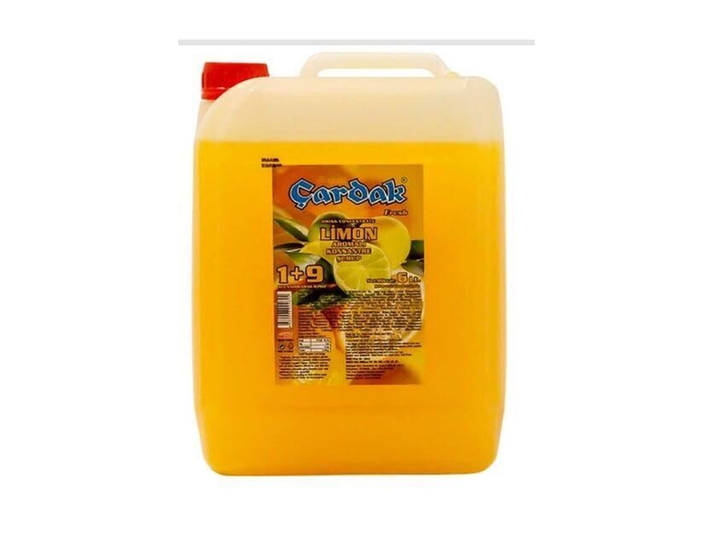 Çardak Limon Meyve Suyu Konsantre Şurubu 1+5  Litre Limon