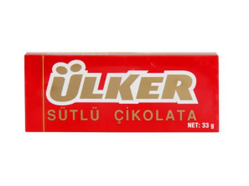 Ülker Napoliten Sütlü Çikolata 33 gr 20li