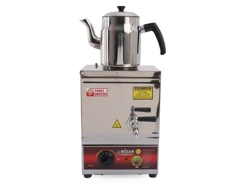 Tek Demlik Çay Kazanı 10 Lt + Demli̇k